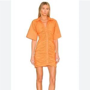 Orange dress bought from revolve!